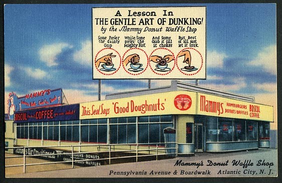 Atlantic City - Mammys Donut and Waffle Shop