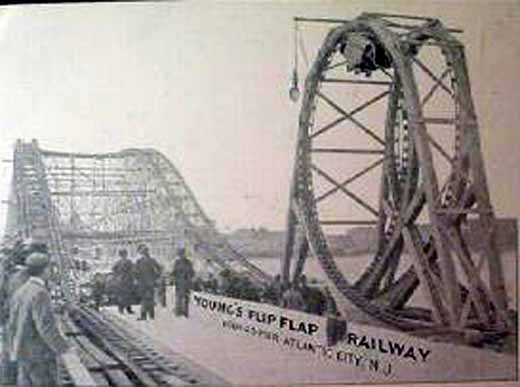 Atlantic City - Youngs Pier - Flip flop Railway