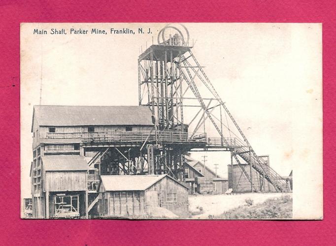 Franklin - Main shaft of the Parker Mine - 1910s