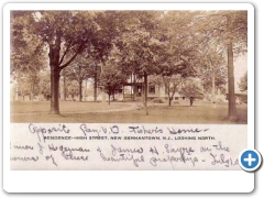 New Germantown - Hagerman and Sayre houses - c 1910