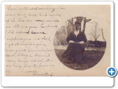 Stockton - Said to be a teacher at Stockton - name possibly Elizabeth - 1906