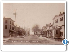 White House Station - Main Street stores - c 1910